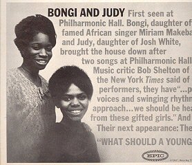 'Bongi and Judy' ad from 1967 Billboard magazine