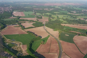 Luftbild Südring Lohne; aus: NWZonline