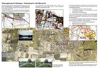 Faltblatt 'Südumgehung Göttingen' - Rückseite; Anklicken öffnet pdf-Datei (2,1 MB)