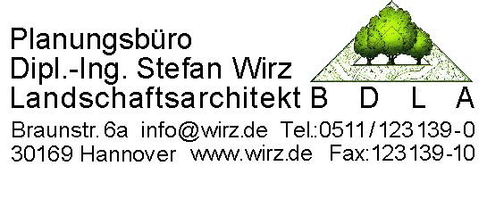 adress Planungsbuero Wirz / Logo