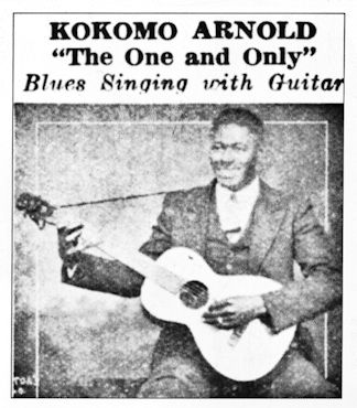 J A M E S   'K O K O M O'   A R N O L D 'The One and Only', 1930s; source: source: The Frog Blues & Jazz Annual No. 2 (2011), p. 47