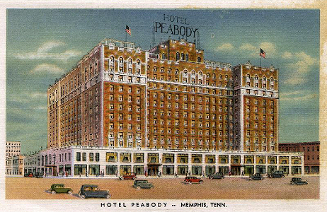 Peabody Hotel, Memphis, TN; source: http://dlynx.rhodes.edu/jspui/handle/10267/257