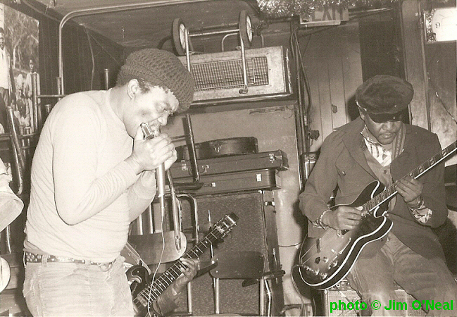 M O J O   B U F O R D; source:http://revivalist.okayplayer.com/2011/10/14/mojo-buford-harmonica-player-has-passed/; photographer: Jim O'Neal; click to enlarge! 
