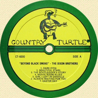 label Country Turtle CT-6000, side A