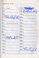 C R E W schedule January 1970; click to enlarge!