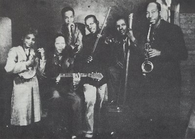 L A U R A   D U K E S, Milton Roby, Wilfred Bell, Will Batts, Robert Burse, 'Looty' [not 'Lotis', poss. Arbee Stidham's father, Luddie Stidham, reported by his son to have played saxophone in Memphis], 1935-40'; source: Blues Unlimited 125 (1977), p. 21 ('Bengt Olsson/Laura Dukes')