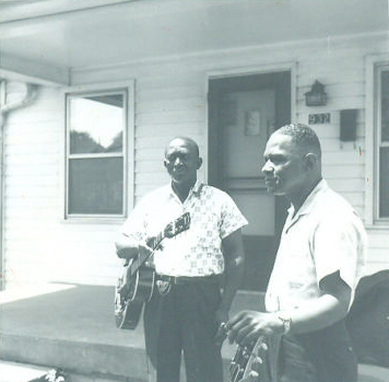 J.T. Adams and Shirley Griffith; source: eBay auction of photograph used on the front cover of Bluesville BVLP 1077