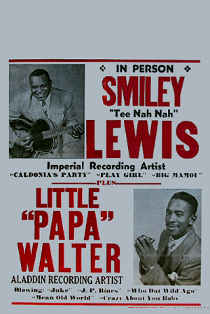Poster Smiley Lewis / Little 'Papa' Walter