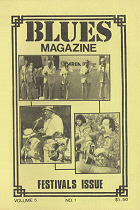  Blues Magazine Vol. 5, # 1