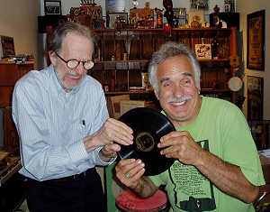 Robert Crumb & Jerry Zolten; photo courtesy Jerry Zolten; click to enlarge!