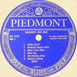 Piedmont Records label