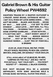 ad in Blues Unlimited 121 (1976), p. 2