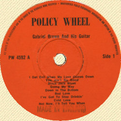 Policy Wheel Records label