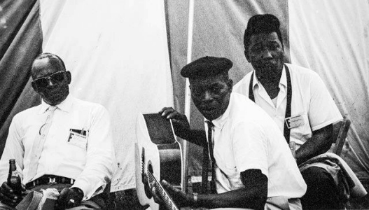 J.B. S M I T H, Robert Pete Williams & Muddy Waters at Newport 1967