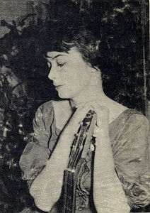 Joan Toliver; source: Back cover of Monitor LP MF 354