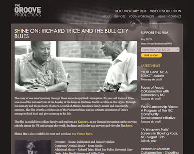 'SHINE ON: Richard Trice and the Bull City Blues' at The Groove Productions