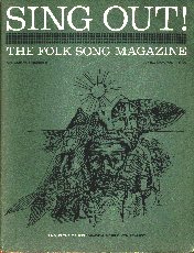 Cover of Sing Out Magazine April - May 1967 Vol 17, No.2 - Singing The Fishing