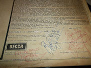 B O B   W O O D F O R K's signature; source: Back cover of Decca LP LK 4748 (offered at Ebay)