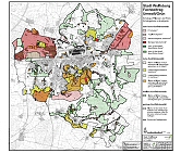 Fachbeitrag Umwelt/Grün zur Fortschreibung des Flächennutzungsplans Wolfsburg, Karte 1 '' als pdf-Dokument; bitte Anklicken ( MB)