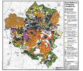 Fachbeitrag Umwelt/Grün zur Fortschreibung des Flächennutzungsplans Wolfsburg, Karte 7 '' als pdf-Dokument; bitte Anklicken ( MB)